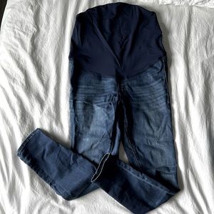 Madewell Maternity Skinny Jean-Full Panel Size 27-Excellent Condition